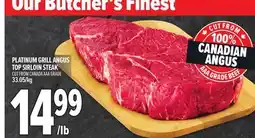 Metro PLATINUM GRILL ANGUS TOP SIRLOIN STEAK offer