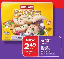 Metro CHEEMO PEROGIES offer