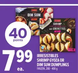 Metro IRRESISTIBLES SHRIMP GYOZA OR DIM SUM DUMPLINGS offer