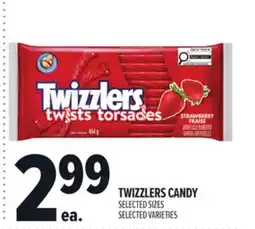 Metro TWIZZLERS CANDY offer
