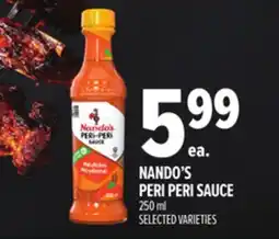 Metro NANDO'S PERI PERI SAUCE offer