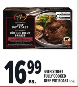 Metro 44TH STREET FULLY COOKED BEEF POT ROAST offer
