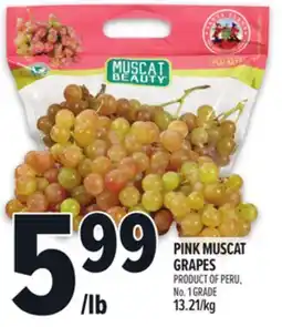 Metro PINK MUSCAT BEAUTY GRAPES offer