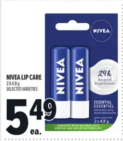 Metro NIVEA LIP CARE offer