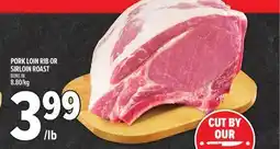 Metro PORK LOIN RIB OR SIRLOIN ROAST offer