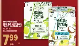 Metro MAISON PERRIER CHIC NON- ALCOHOLIC SPARKLING BEVERAGE offer
