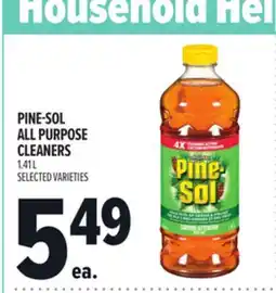 Metro PINE-SOL ALL PURPOSE CLEANERS offer