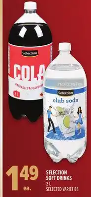 Metro SELECTION SOFT DRINKS offer