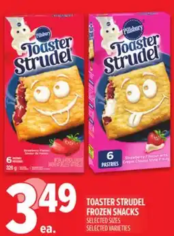 Metro PILLSBURY TOASTER STRUDEL FROZEN SNACKS offer