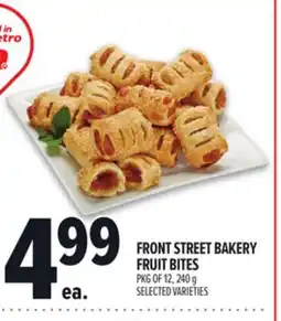 Metro FRONT STREET BAKERY FRUIT BITES offer