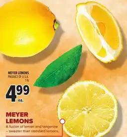 Metro MEYER LEMONS offer