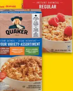 No Frills QUAKER INSTANT OATMEAL offer