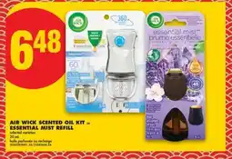 No Frills AIR WICK SCENTED OIL KIT OR ESSENTIAL MIST REFILL offer
