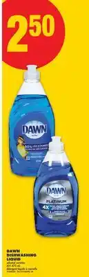 No Frills DAWN DISHWASHING LIQUID offer