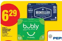 No Frills BUBLY OR MONTELLIER SPARKLING WATER, 10 offer