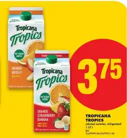 No Frills TROPICANA TROPICS offer