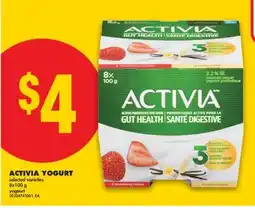 No Frills ACTIVIA YOGURT offer