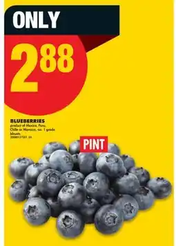 No Frills BLUEBERRIES offer