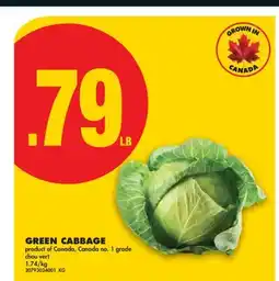 No Frills GREEN CABBAGE offer