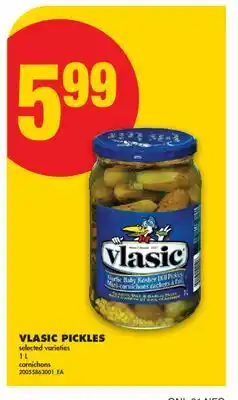 No Frills VLASIC PICKLES offer