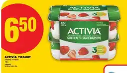 No Frills ACTIVIA YOGURT, 12'S offer