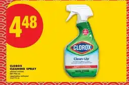 No Frills CLOROX CLEANING SPRAY, 887/946 ML offer