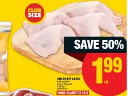 No Frills CHICKEN LEGS offer