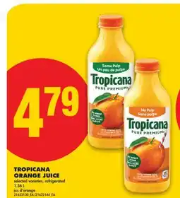 No Frills TROPICANA ORANGE JUICE offer