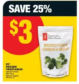 No Frills PC FROZEN VEGETABLES offer