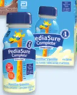 Walmart PediaSure Complete nutritional drinks 4-pack offer