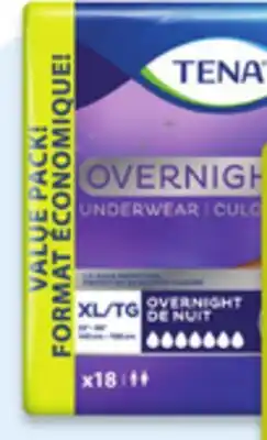 Walmart Tena incontinence products offer