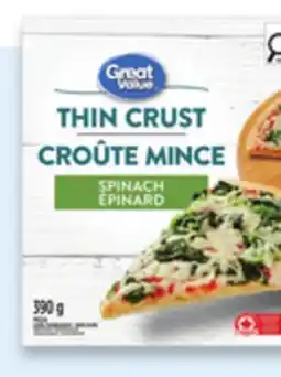 Walmart Great Value thin crust pizza offer