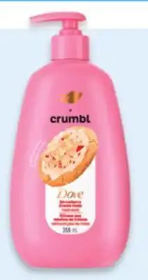 Walmart Dove x Crumbl liquid hand soap offer