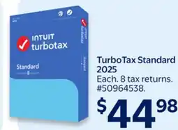 Walmart Turbo Tax Standard 2025 offer