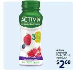 Walmart Activia Smoothie offer