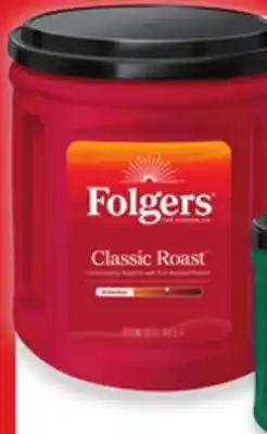 Walmart Folgers ground coffee offer