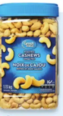 Walmart Great Value nuts offer