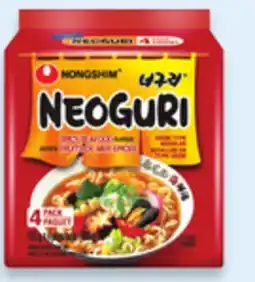 Walmart Nongshim ramen 4-pack offer