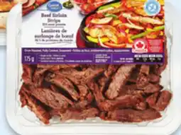Walmart Great Value fully cooked chicken or beef strips or meatballs offer