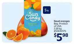Walmart Navel oranges offer