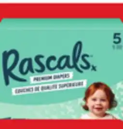 Walmart Rascals premium super econo pack diapers offer
