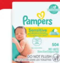 Walmart Pampers 6x or 7x wipes offer