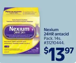 Walmart Nexium 24HR antacid Pack offer