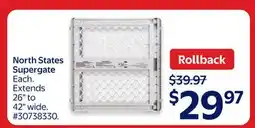 Walmart North States Supergate offer