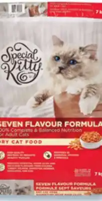 Walmart Special Kitty dry cat food offer