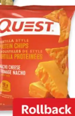 Walmart Quest tortilla chips offer