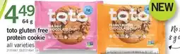 Fortinos TOTO GLUTEN FREE PROTEIN COOKIE offer
