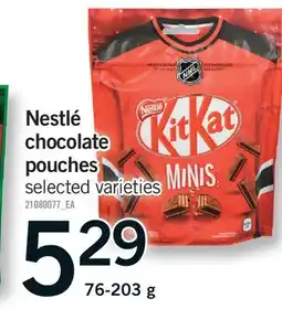 Fortinos NESTLÉ CHOCOLATE POUCHES offer