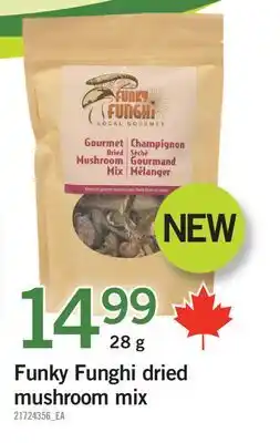 Fortinos FUNKY FUNGHI DRIED MUSHROOM MIX offer