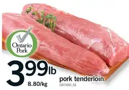 Fortinos PORK TENDERLOIN offer